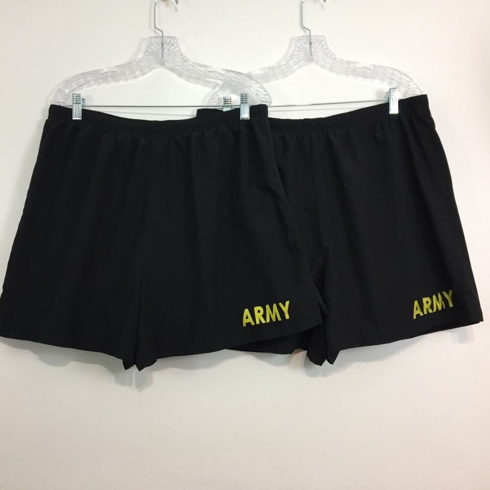 Military USGI Army Physical Fitness Uniform Trunks Shorts Size M APFU Lot 2